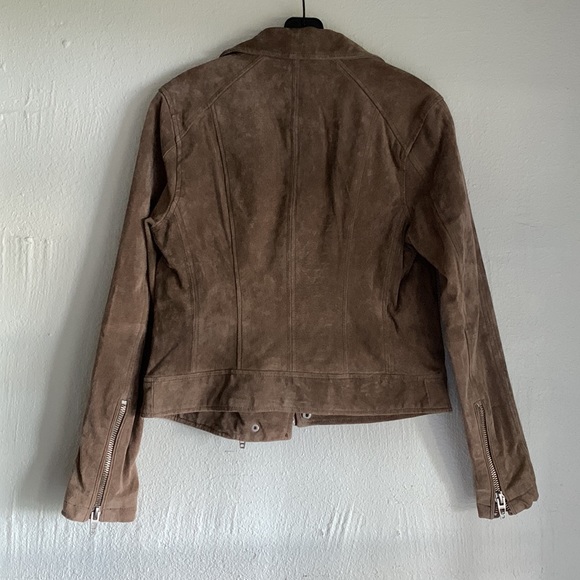 Suede leather jacket - Picture 3 of 4